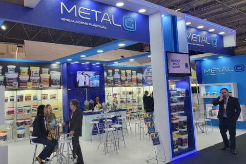 巴西圣保罗涂料展览会展会现场图片