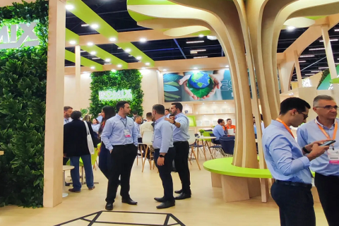 巴西圣保罗涂料展览会展会现场图片