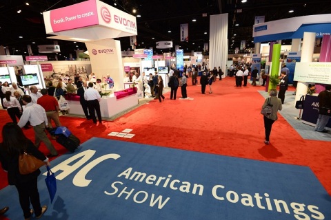 美国涂料展览会展会现场图片