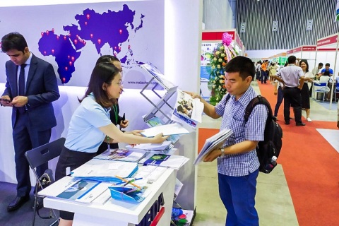 越南涂料及化工展览会展会现场图片