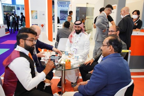 中东迪拜涂料展览会展会现场图片