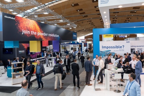 德国卡尔斯鲁厄涂料展览会展会现场图片