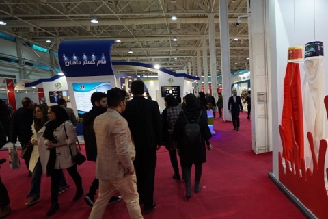 伊朗德黑兰涂料及复合材料展览会展会现场图片