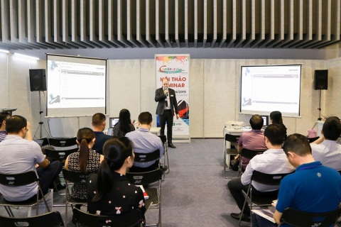 越南涂料及化工展览会展会现场图片