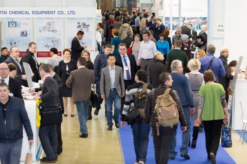 俄罗斯莫斯科涂料展览会展会现场图片