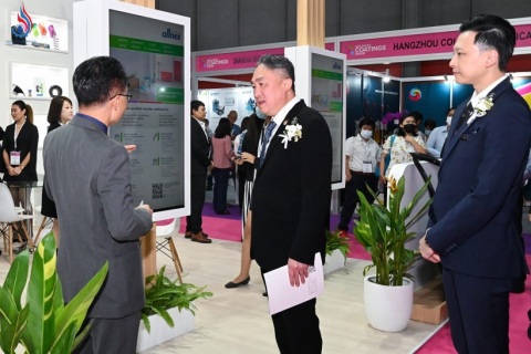 泰国曼谷亚太涂料展览会展会现场图片