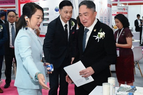 泰国曼谷亚太涂料展览会展会现场图片