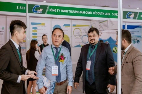 越南国际化工展展会现场图片