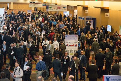 美国涂料展览会展会现场图片