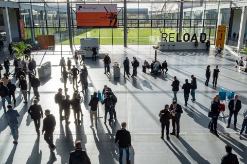 德国卡尔斯鲁厄涂料展览会展会现场图片