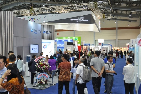 泰国曼谷亚太涂料展览会展会现场图片