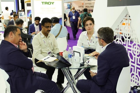 中东迪拜涂料展览会展会现场图片