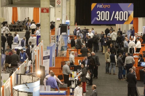 美国过滤与分离工业展览会展会现场图片