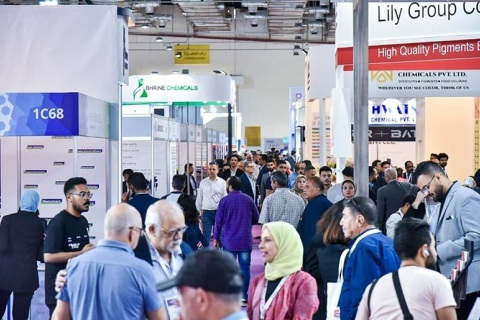 中东迪拜涂料展览会展会现场图片
