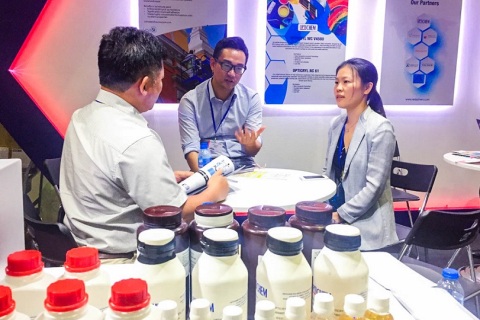 越南涂料及化工展览会展会现场图片