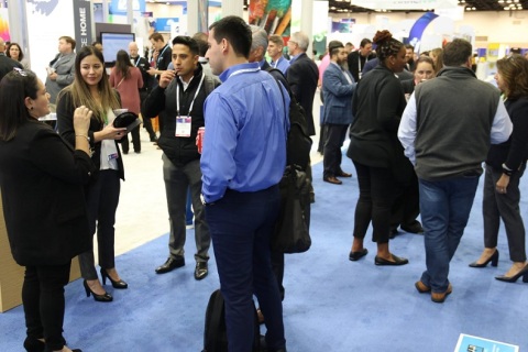 美国涂料展览会展会现场图片