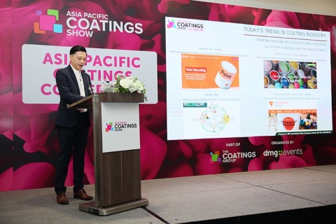 泰国曼谷亚太涂料展览会展会现场图片