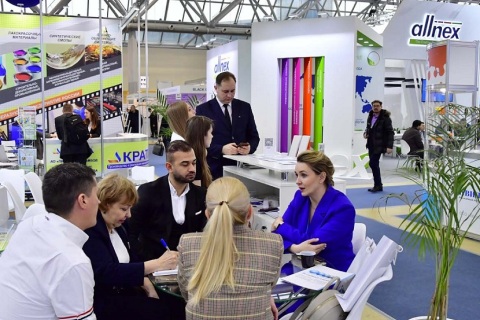 俄罗斯莫斯科涂料展览会展会现场图片