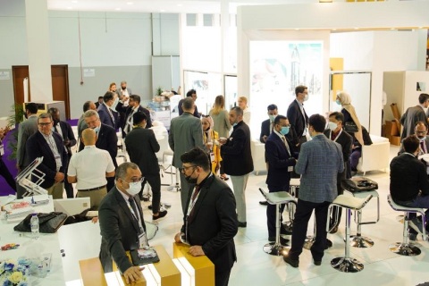 中东迪拜涂料展览会展会现场图片