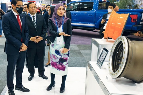 印尼雅加达涂料展览会展会现场图片