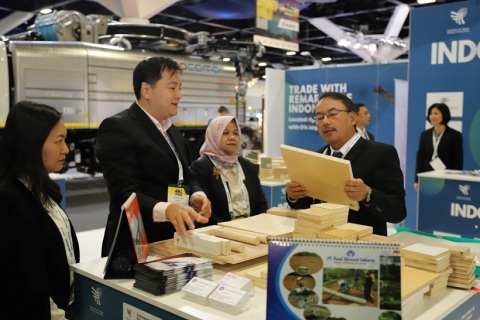 印尼雅加达涂料展览会展会现场图片