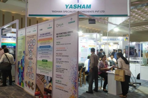 印度油漆涂料展览会展会现场图片