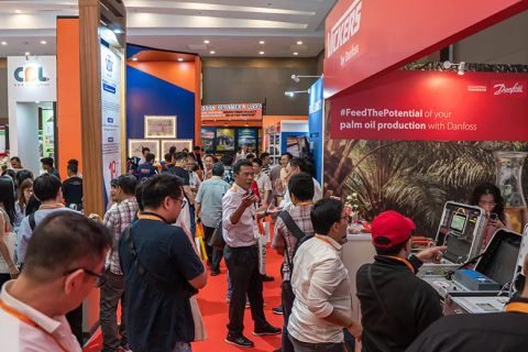 印尼棉兰棕榈油工业设备展览会展会现场图片