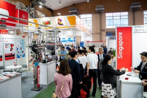 印尼雅加达塑料橡胶展览会展会现场图片