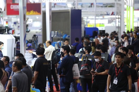 泰国曼谷塑料橡胶机械展览会展会现场图片