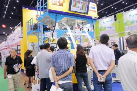 泰国曼谷塑料橡胶展览会展会现场图片