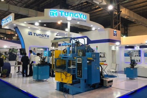 印度橡胶工业展览会展会现场图片