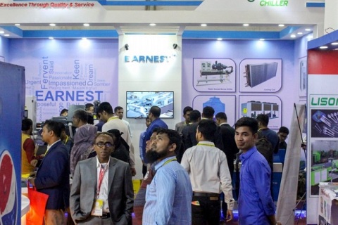 孟加拉达卡塑料橡胶及包装展览会展会现场图片