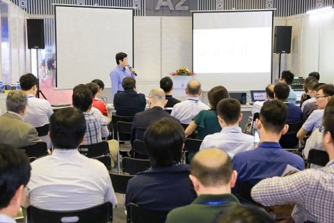 越南胡志明塑料橡胶展览会展会现场图片