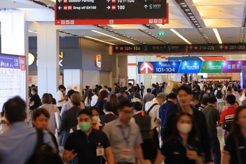 泰国曼谷塑料橡胶机械展览会展会现场图片