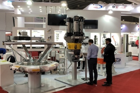 印度新德里橡塑展览会展会现场图片