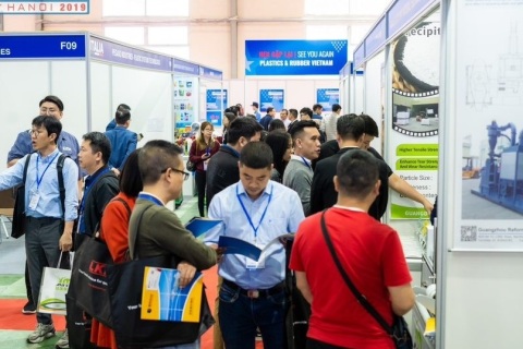 泰国曼谷塑料橡胶展展会现场图片