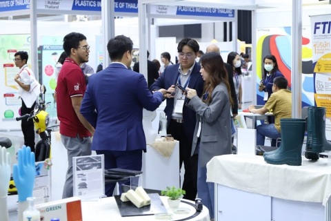 泰国曼谷塑料橡胶展展会现场图片