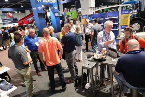 美国环保及废物处理展览会展会现场图片