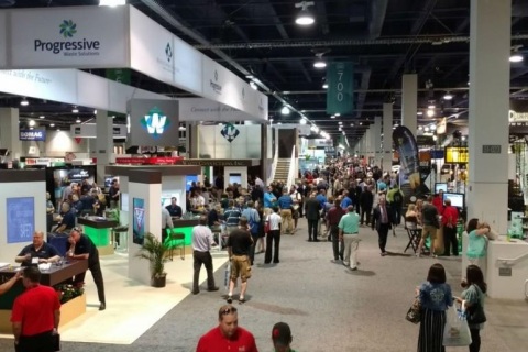 美国环保及废物处理展览会展会现场图片