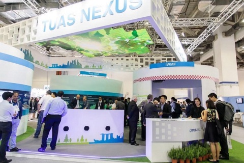 新加坡环保及清洁设备展展会现场图片
