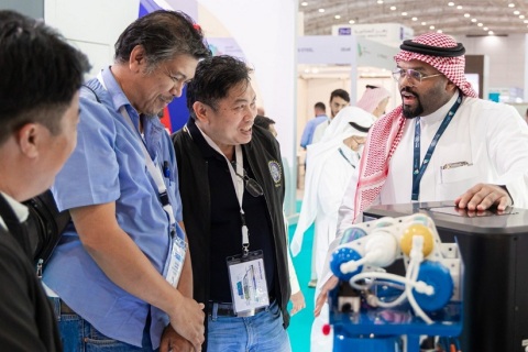 沙特利雅得水处理展览会展会现场图片