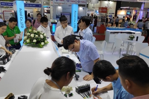 越南河内环保、水处理展览会展会现场图片