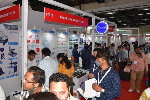 印度塑料橡胶展览会展会现场图片