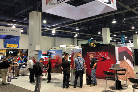 美国环保及废物处理展览会展会现场图片