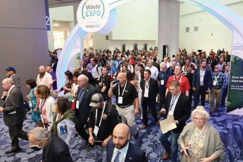 美国环保及废物处理展览会展会现场图片
