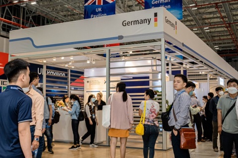 越南国际固废及再生资源展览会展会现场图片