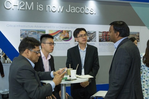 新加坡环保及清洁设备展展会现场图片