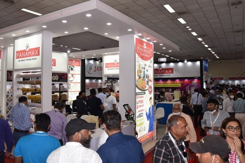 印度塑料橡胶展览会展会现场图片