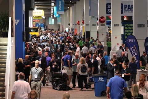 美国环保及废物处理展览会展会现场图片