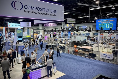 美国复合材料展览会CAMX展会现场图片